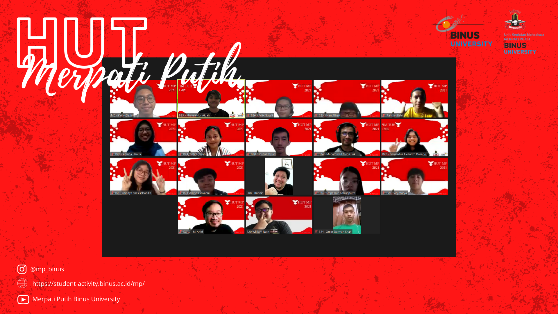 HUT MP KE-58 & HUT MP BINUS KE-28