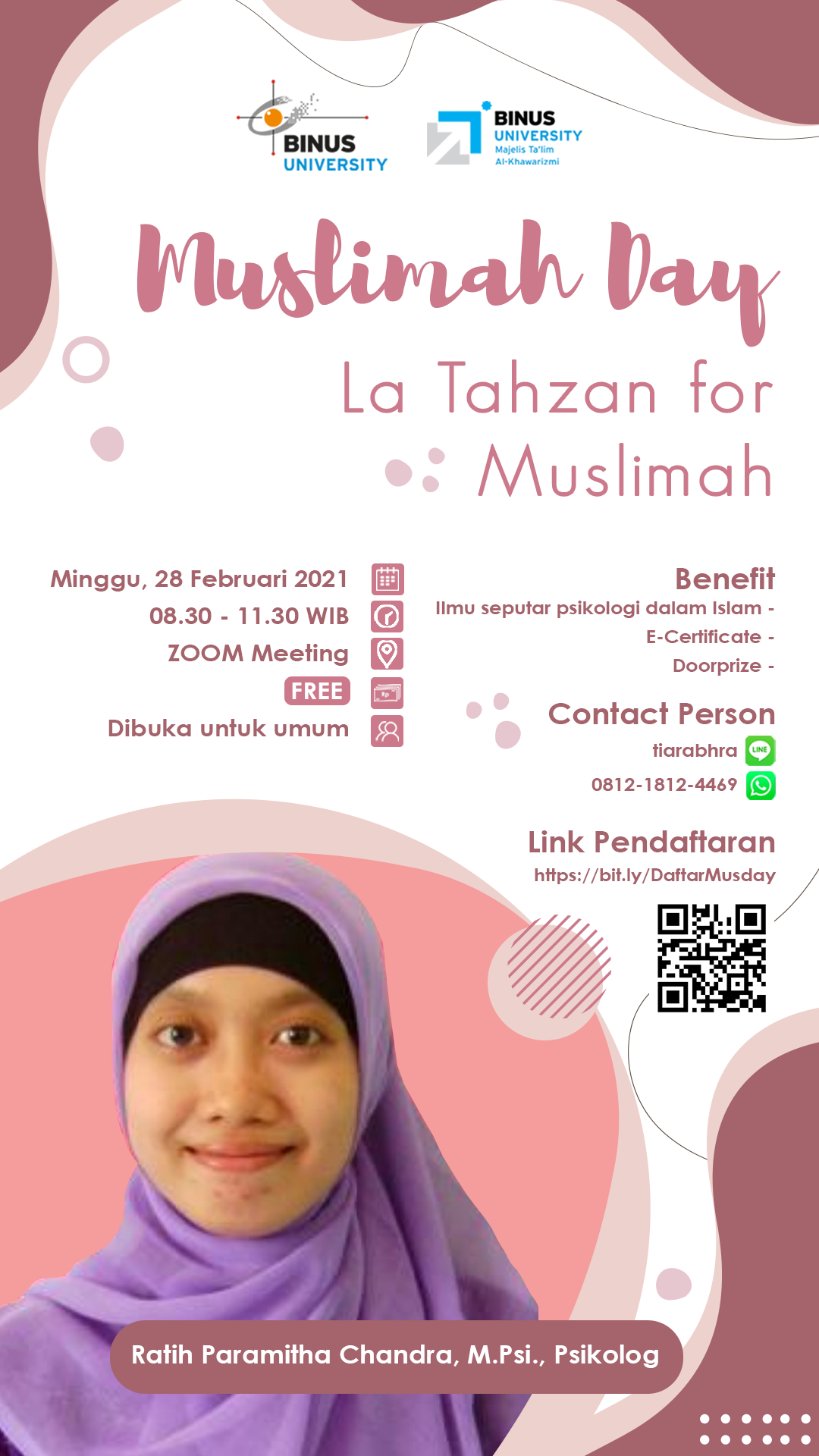 Muslimah Day – La Tahzan for Muslimah