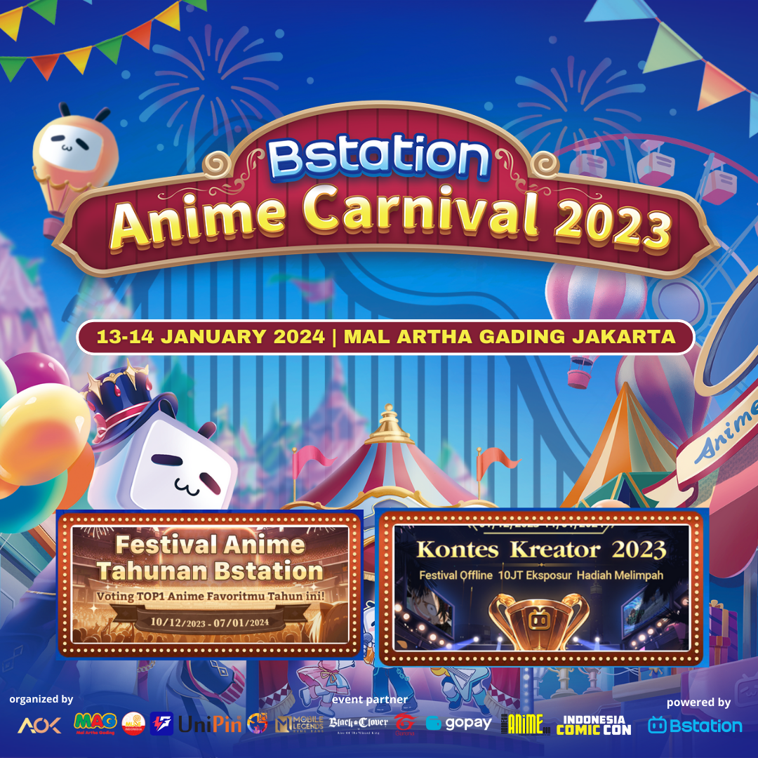 [Liputan] Awali 2024 Dengan Event Anime Bstation Anime Carnival 2.0 ...