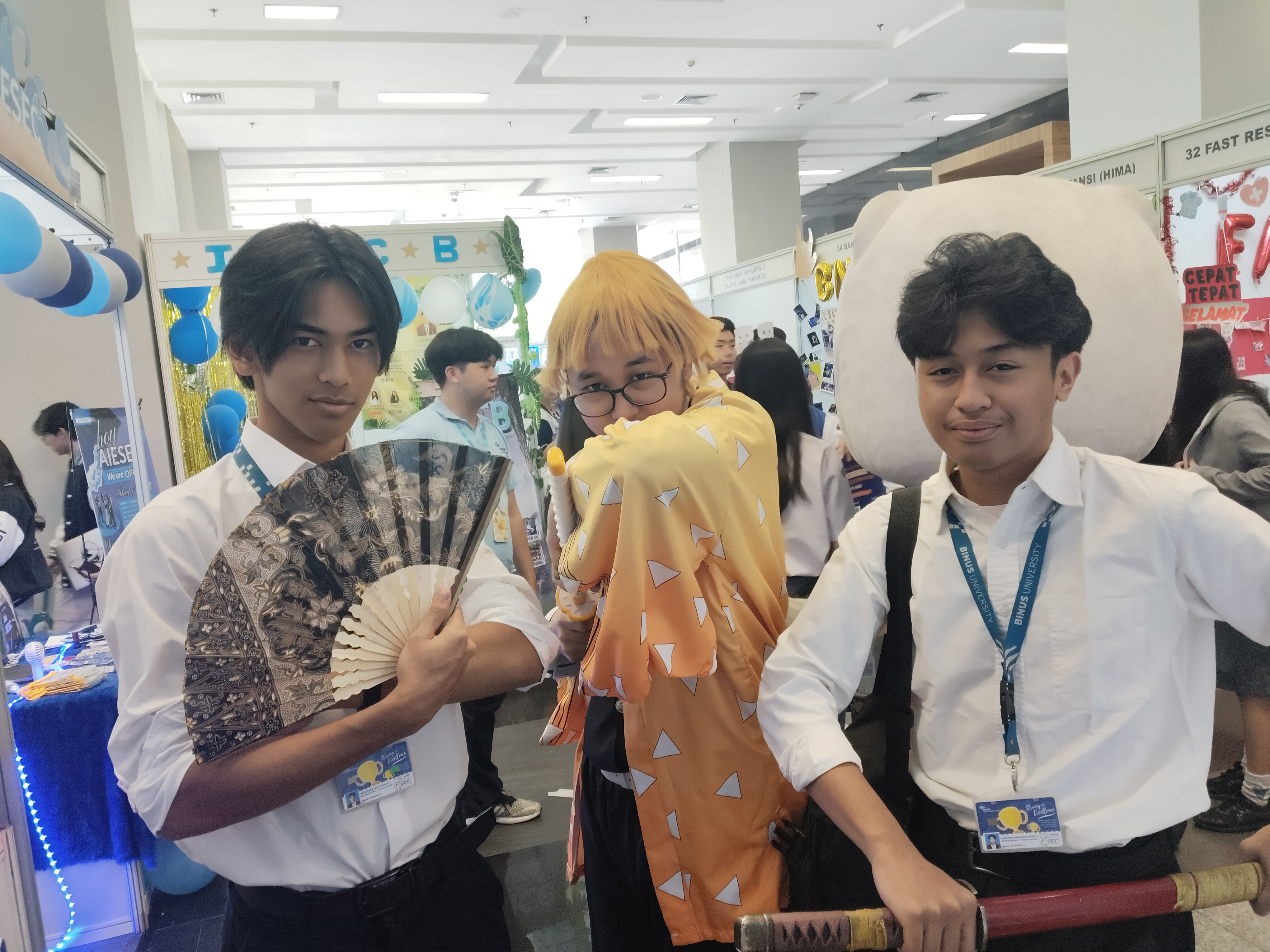 Suasana Expo Binusian B29 bersama Nippon Club!