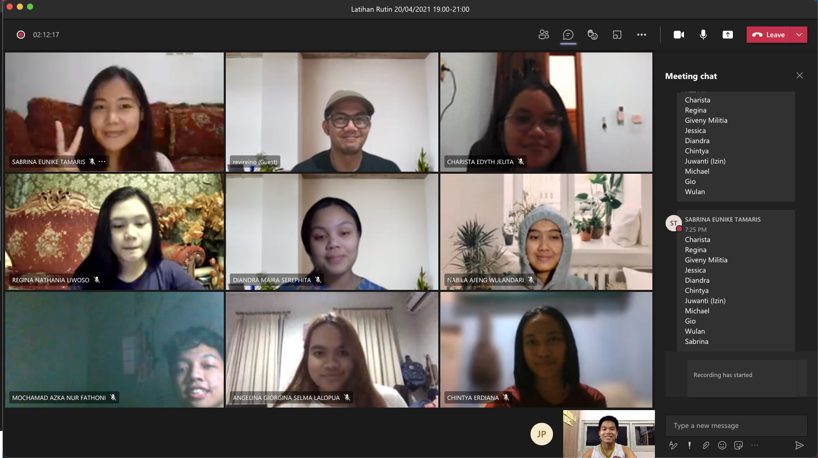 Latihan Online April