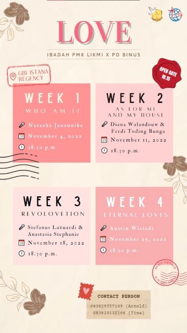 Collab PO BINUS Bandung x PMK Likmi 2022