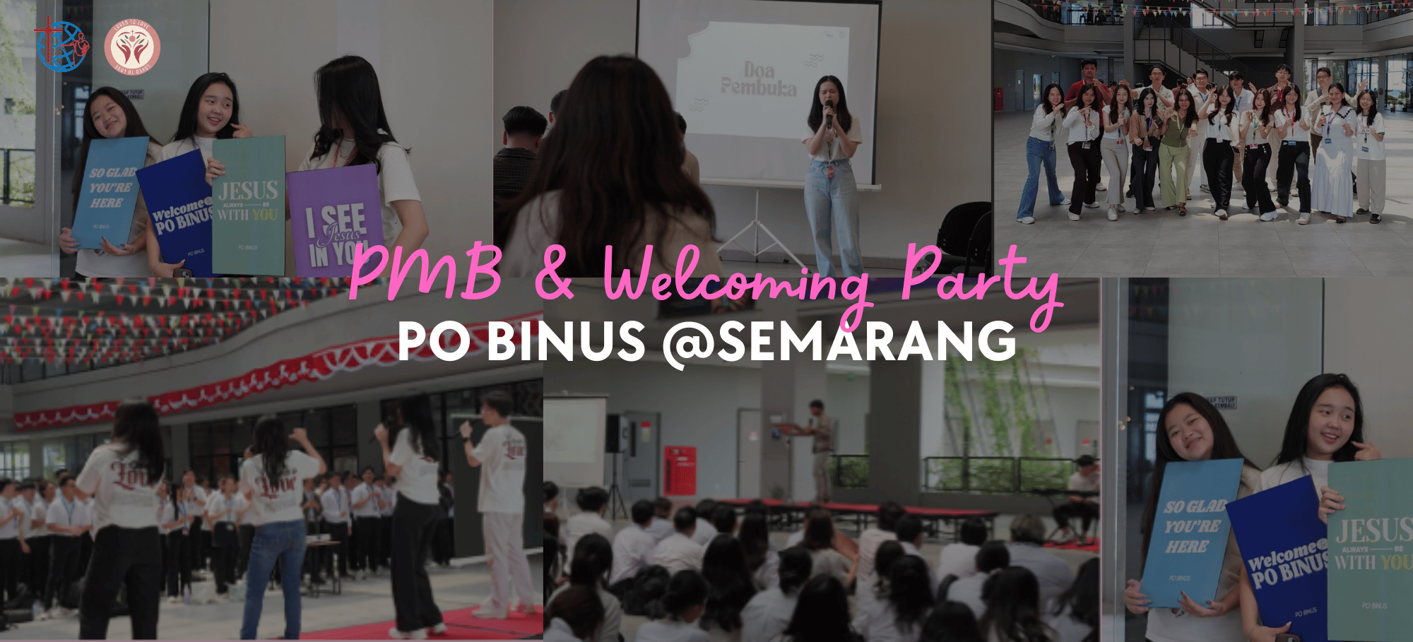 Penerimaan Mahasiswa Baru dan Welcoming Party PO BINUS @Semarang