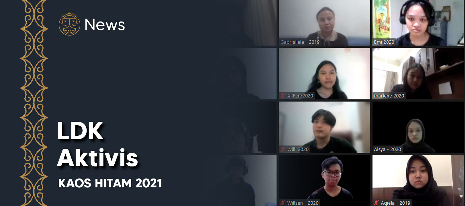 LDK Aktivis “KAOS HITAM” 2021