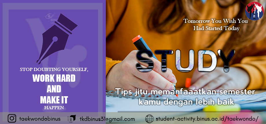 Tips jitu memanfaaatkan semester kamu dengan lebih baik