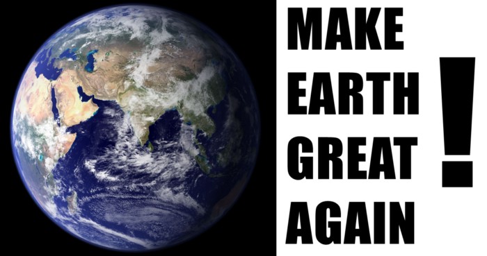 How To Make Earth Great Again?