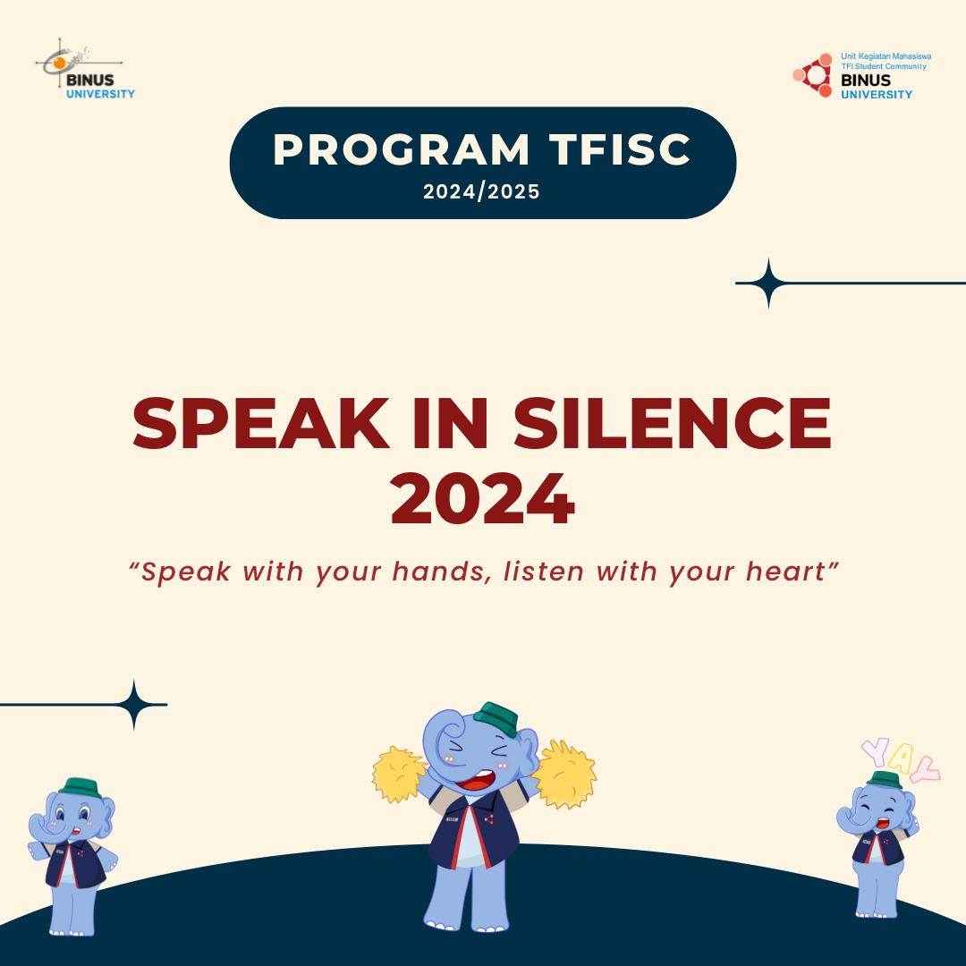 SPEAK IN SILENCE 2024