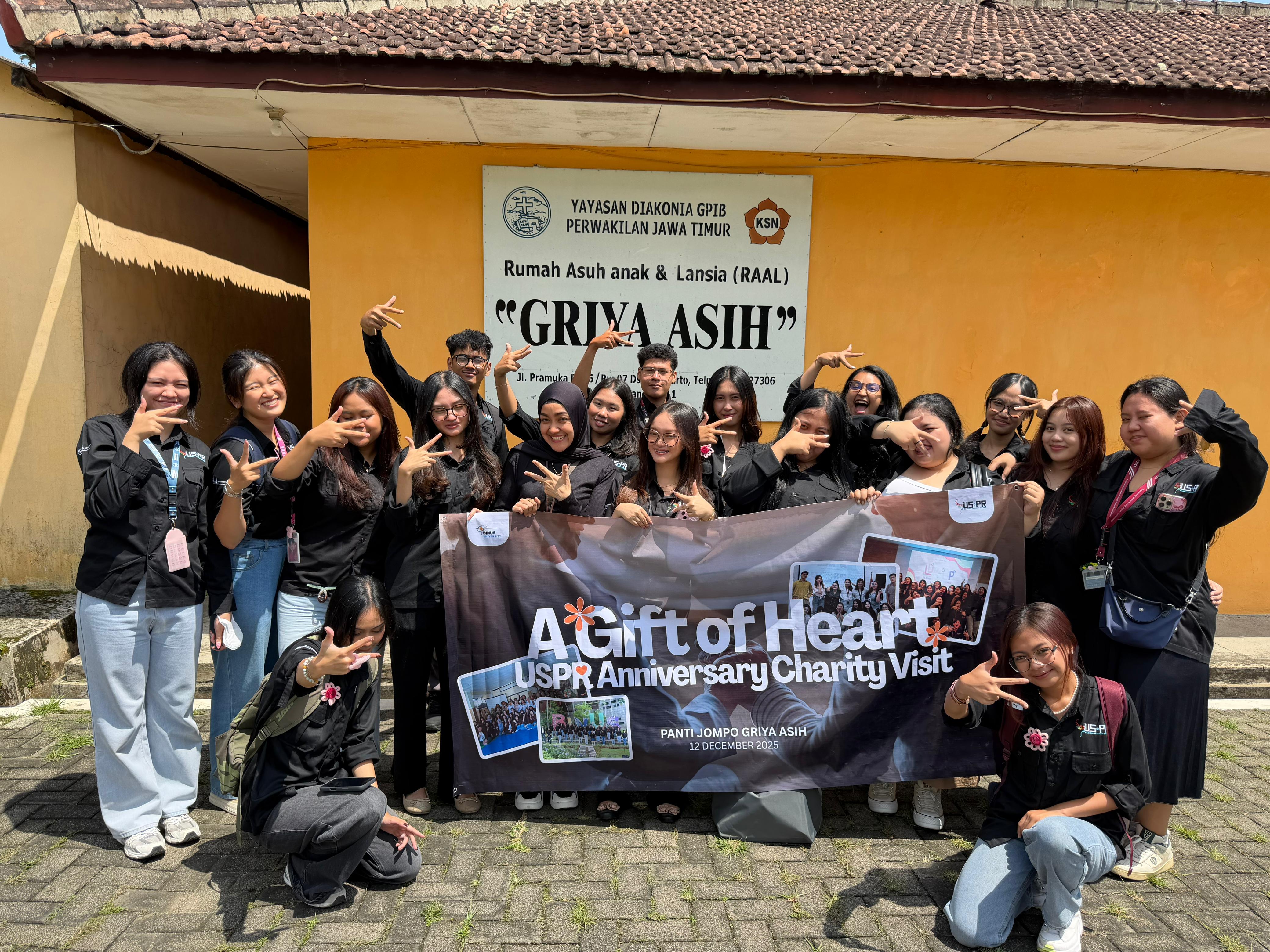 PRarity | A Gift of Heart: USPR Anniversary Charity Visit